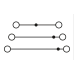 Клемна колодка PT-2-222 2.5мм2 3-рівнева 1-1, 1-1, 1-1 на DIN-рейку сіра Клемна колодка PT-2-222 2.5мм2 3-рівнева 1-1, 1-1, 1-1 на DIN-рейку сіра