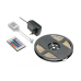 Набір LED Стрічка GTV RGB 5м 150LED 25w, контролер IR 24 keys, блок живлення 12V 25W, IP20