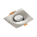 Світильник врізний точковий GTV ALESSIO, IP54, квадрат, срібний (OP-ALSKW-52) Світильник врізний точковий GTV ALESSIO, IP54, квадрат, срібний (OP-ALSKW-52)