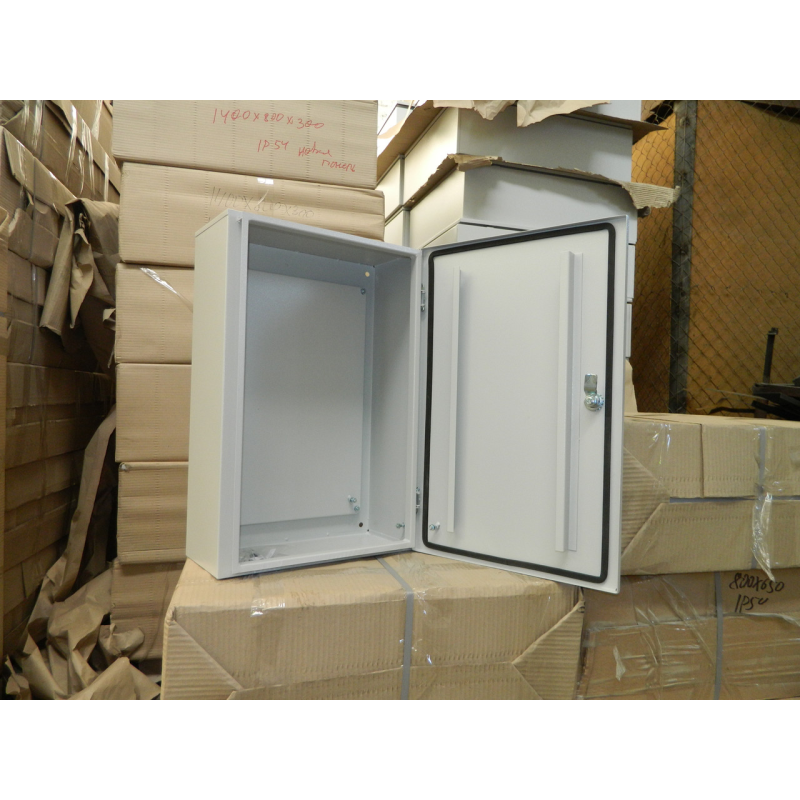 Монтажний металевий корпус герметичний IP54 (400*300*200мм) КМг-342