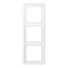 Рамка JUNG білосніжний матовий LS981WWM 3-хпостовая LS983WWM
