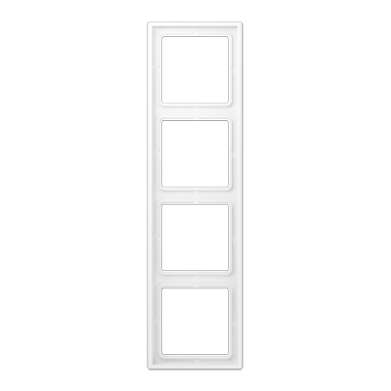 Рамка JUNG білосніжний матовий LS981WWM 4-хпостовая LS984WWM Рамка JUNG білосніжний матовий LS981WWM 4-хпостовая LS984WWM