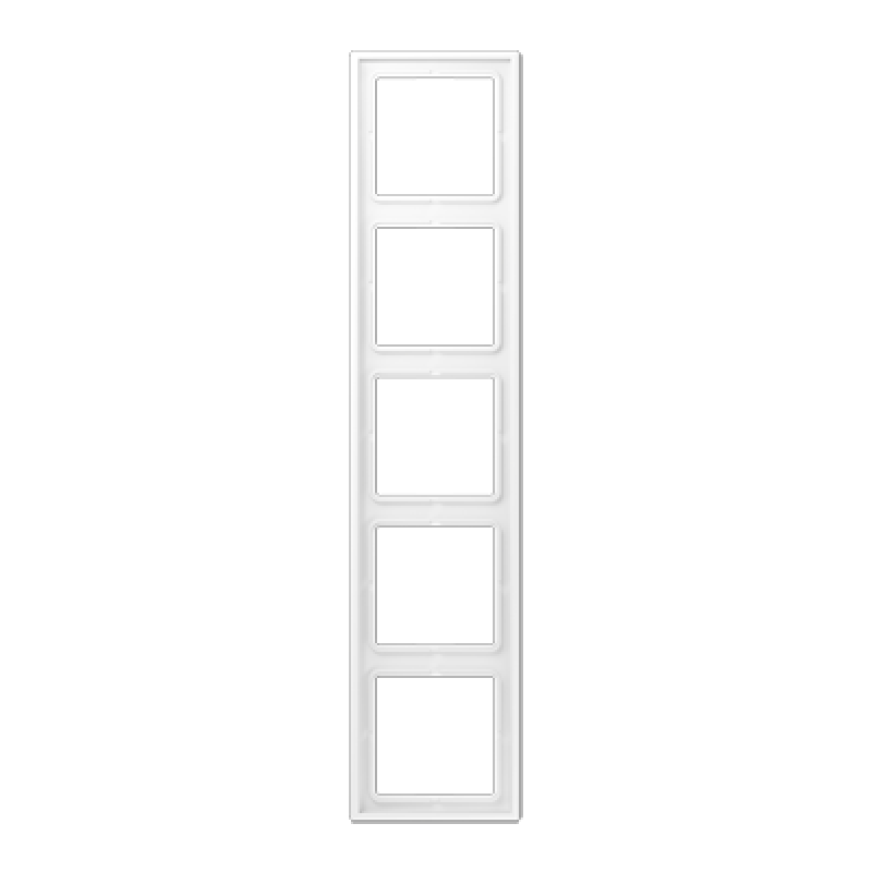 Рамка JUNG білосніжний матовий LS981WWM 5-постова LS985WWM Рамка JUNG білосніжний матовий LS981WWM 5-постова LS985WWM