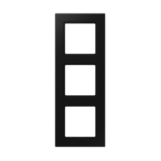 Рамка JUNG A 550 матовий чорний графіт 3-я A5583BFSWM