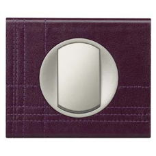 Вимикачі і розетки Legrand Celiane Натуральна шкіра