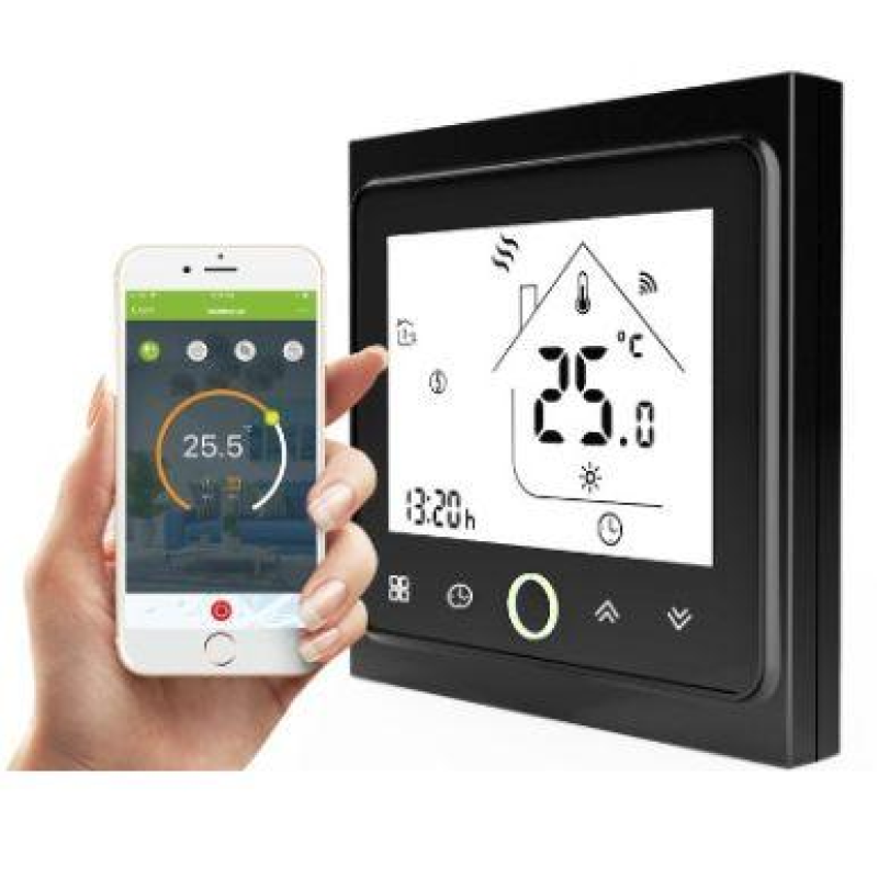 ТЕРМОРЕГУЛЯТОР WI-FI IN-THERM PWT-002 ЧОРНИЙ