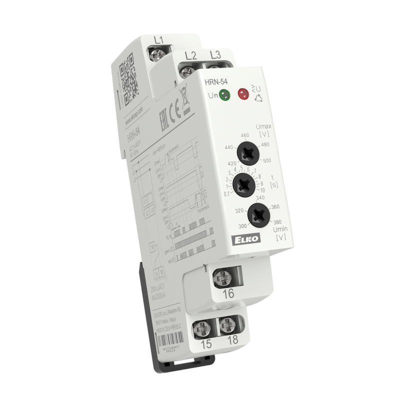 Реле контролю напруги HRN-54 AC 3x400 V