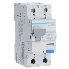 Диференціальний автомат Hager 1+N У16/10mA 6кА,тип AC916J