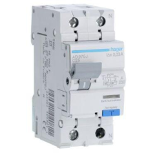 Диференційний автомат Hager 1+N C25/30mA 6кA,тип AD975J