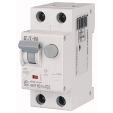 Диференціальний автомат 1P+N 16A HNB-B16/1N/003 30 mA EATON xPole Home