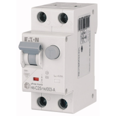Диференційний автомат 1P+N 25A HNB-C25/1N/003 30mA EATON xPole Home
