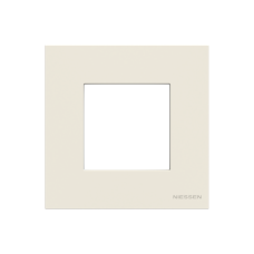 Рамка 1 пост ABB Zenit біла N2271 BL