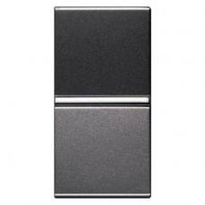 Вимикач 1-кл. перехресний 1 мод. Zenit антрацит N2110 AN Вимикач 1-кл. перехресний 1 мод. Zenit антрацит N2110 AN