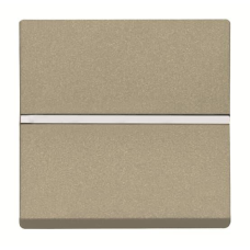 Вимикач 1-кл. перехресний Zenit шампань N2210 CV