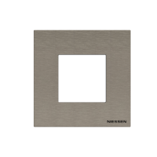 Рамка 1 пост ABB Zenit сталь N2271 OX