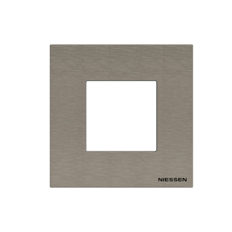 Рамка 1 пост ABB Zenit сталь N2271 OX Рамка 1 пост ABB Zenit сталь N2271 OX