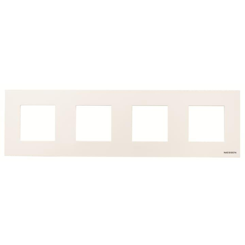 Рамка 4 пости ABB Zenit біла N2274 BL Рамка 4 пости ABB Zenit біла N2274 BL