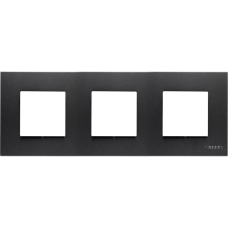 Рамка 3 пости ABB Zenit антрацит N2273 AN
