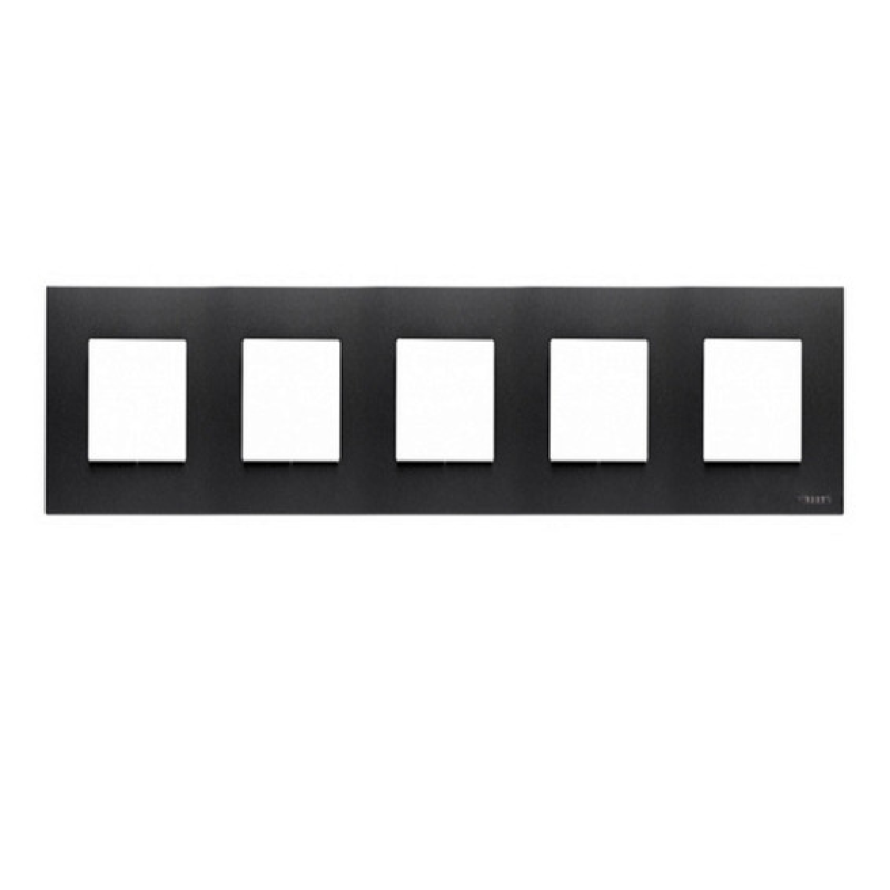 Рамка 5 постів ABB Zenit антрацит N2275 AN Рамка 5 постів ABB Zenit антрацит N2275 AN