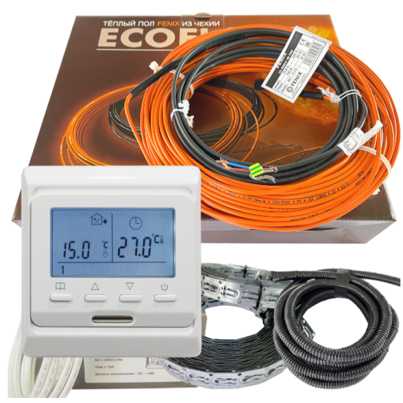 Нагрівальний кабель Fenix двожильний ADSV 18 2200 Вт