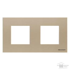 Рамка 2 пости ABB Zenit шампань N2272 CV