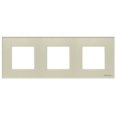 Рамка 1 пост ABB Zenit жіноче скло N2271 CP