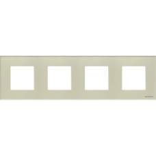 Рамка 1 пост ABB Zenit жіноче скло N2271 CP