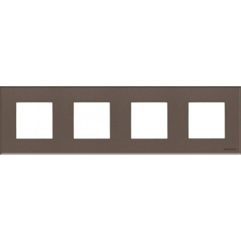 Рамка 1 пост ABB Zenit кавове скло N2271 CC Рамка 1 пост ABB Zenit кавове скло N2271 CC