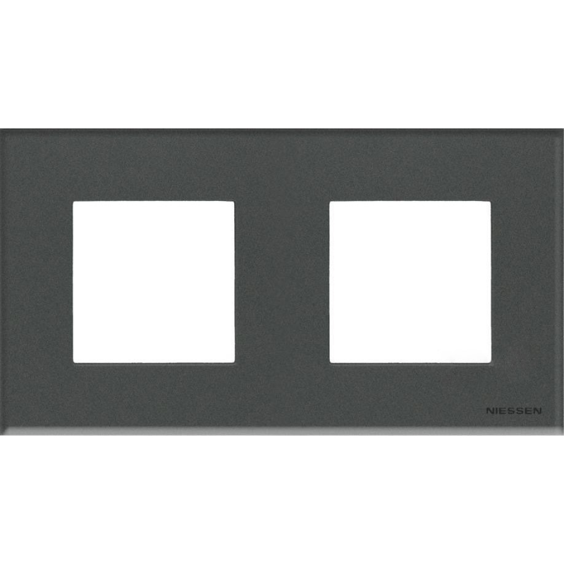 Рамка 1 пост ABB Zenit скло графіт N2271 CF Рамка 1 пост ABB Zenit скло графіт N2271 CF