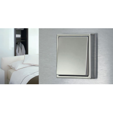 Вимикачі і розетки JUNG LS Metal