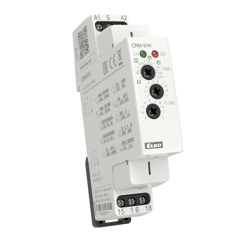 Мультифункціональне реле часу CRM-91H/230V