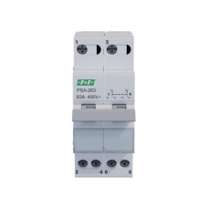 Перемикач навантаження трипозиційний 2P 63A 1-0-2 240/415V~