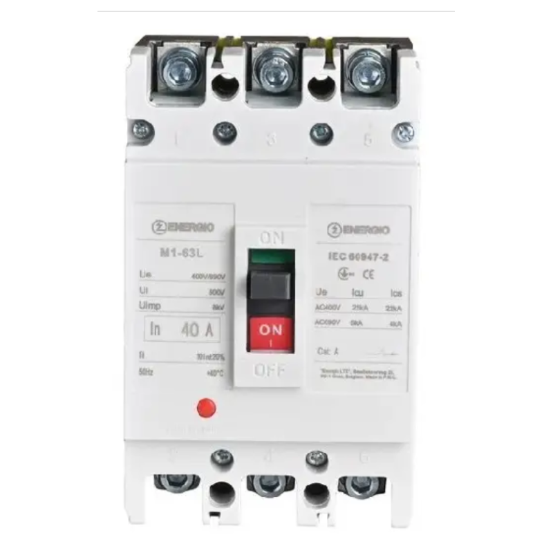 Автоматичний вимикач ENERGIO M1-63L 3P 40A 25 кА