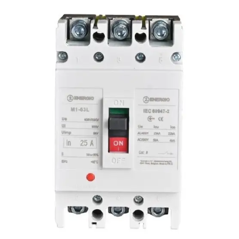 Автоматичний вимикач ENERGIO M1-63L 3P 25A 25 кА