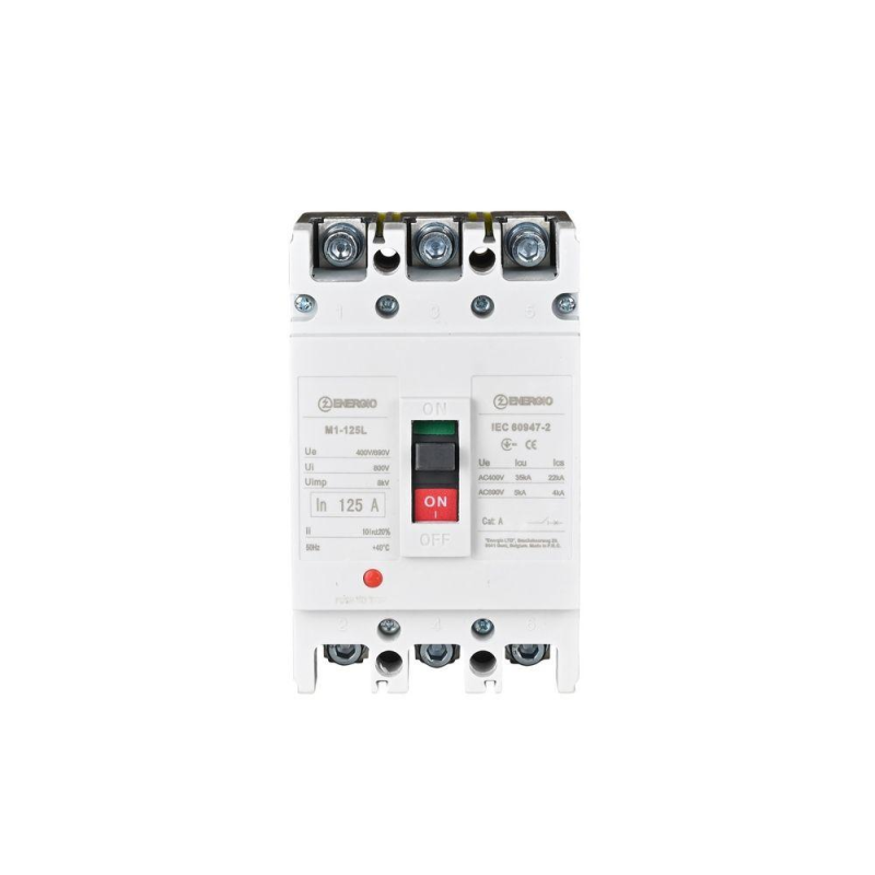 Автоматичний вимикач ENERGIO M1-125L 3P 125A 35кА