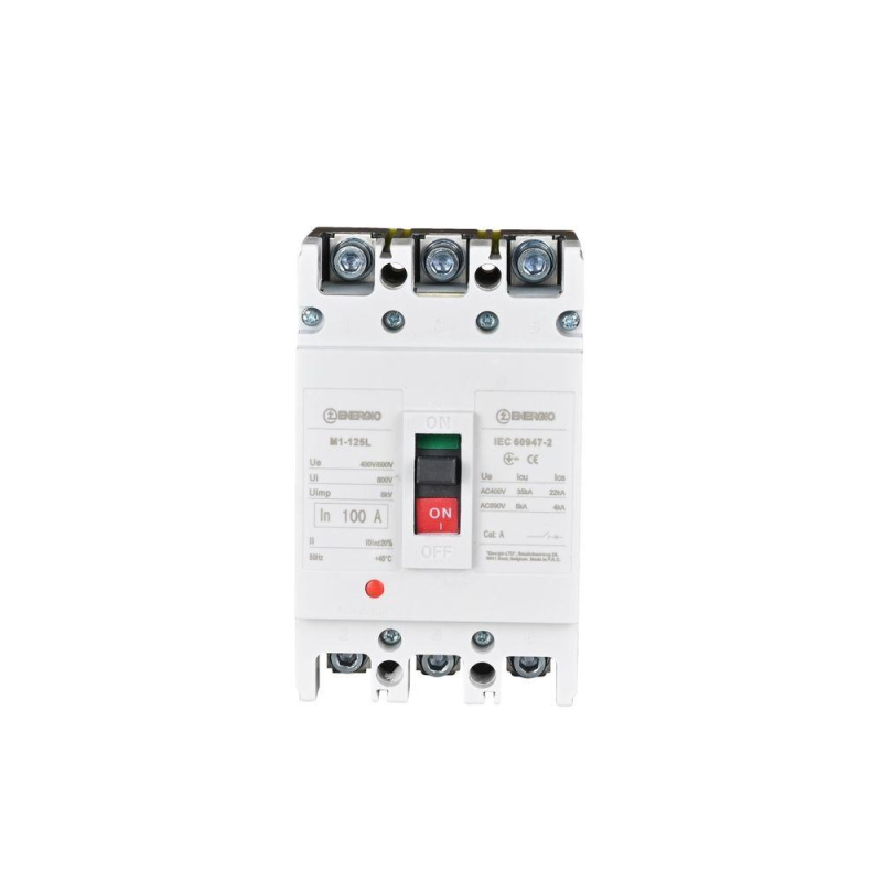 Автоматичний вимикач ENERGIO M1-125L 3P 100A 35кА