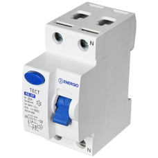 Пристрій захисного відключення ENERGIO RE 2P 25А 30мА тип AC