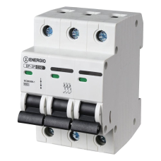 Модульний автоматичний вимикач ENERGIO SP-3P C 32А 6кА