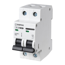Модульний автоматичний вимикач ENERGIO SP-2P C 16А 4.5кА