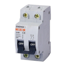 Автоматичний вимикач ENERGIO SP 2P C 40А 4.5 кА
