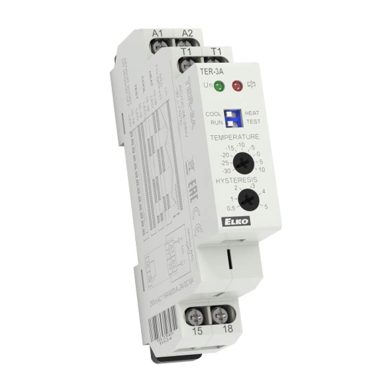 Температурне реле Elko-Ep TER-3A