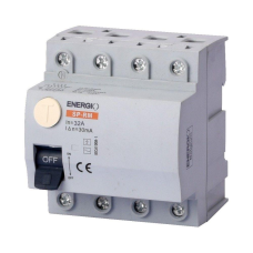 ПЗВ ENERGIO SP-RM 4P 32А 30 мА тип AC Електромеханічний