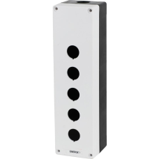 Корпус поста кнопочного ENERGIO 5 місць IP40 білий