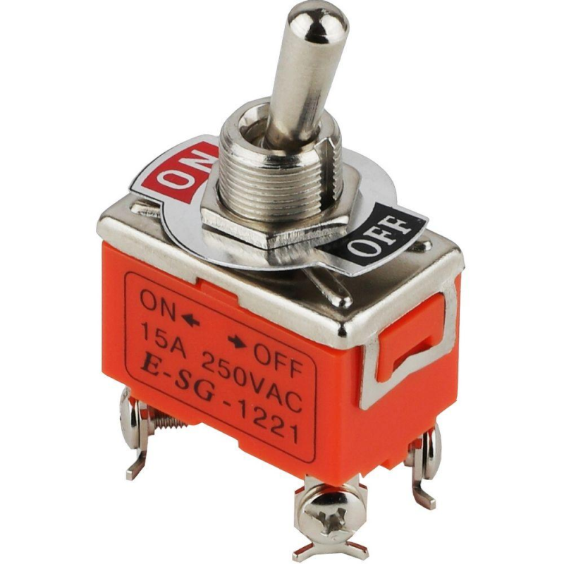 Тумблер ENERGIO 1221 ON-OFF 4 контакти