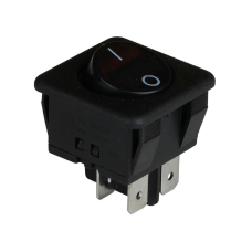 Клавішний перемикач ENERGIO KCD2-10-201 Bk/Bk ON-OFF 1 клавіша