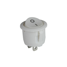 Клавішний перемикач ENERGIO KCD1-5-101 Wh/Wh ON-OFF 1 клавіша