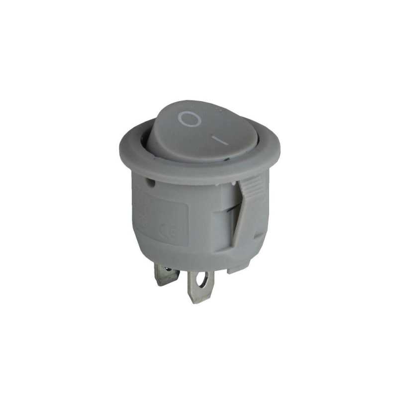 Клавішний перемикач ENERGIO KCD1-5-101 Gr/Gr ON-OFF 1 клавіша Клавішний перемикач ENERGIO KCD1-5-101 Gr/Gr ON-OFF 1 клавіша