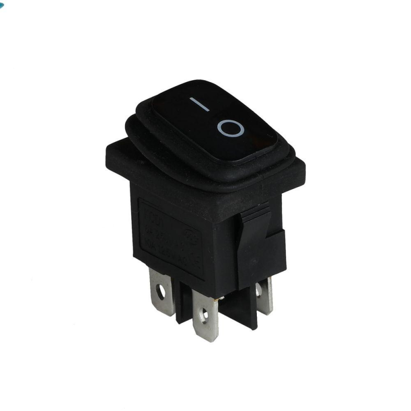 Клавішний перемикач ENERGIO KCD1-4-201W Bk/Bk ON-OFF 1 клавіша IP65 Клавішний перемикач ENERGIO KCD1-4-201W Bk/Bk ON-OFF 1 клавіша IP65