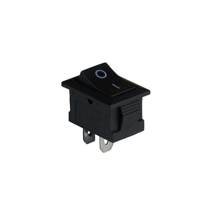 Клавішний перемикач ENERGIO KCD1-101 Bk/Bk ON-OFF 1 клавіша