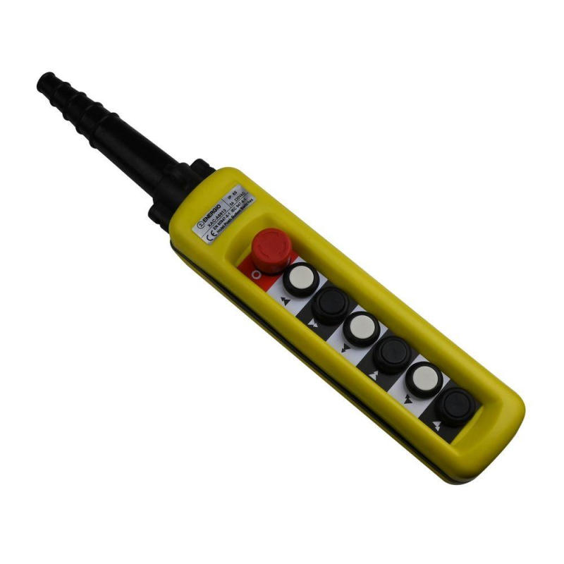 Пост тельферний ENERGIO XAC-A6913 6 кнопок/СТОП IP65 Пост тельферний ENERGIO XAC-A6913 6 кнопок/СТОП IP65